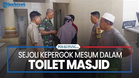 Sejoli Mesum dalam Toilet Masjid Kota Madiun Ternyata Masih